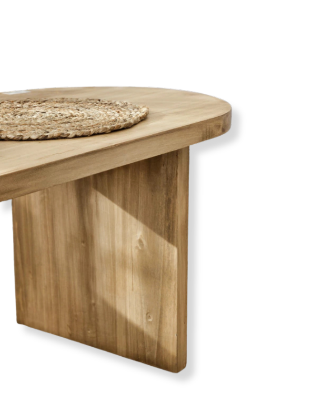 Mesa Ratona Madera Alamo Macizo Color Petiribi