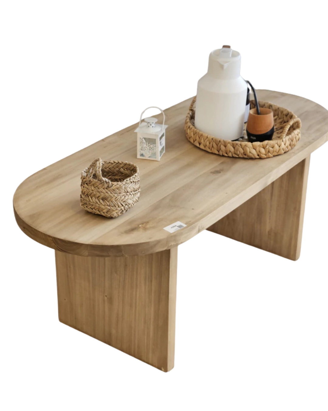 Mesa Ratona Madera Alamo Macizo Color Petiribi