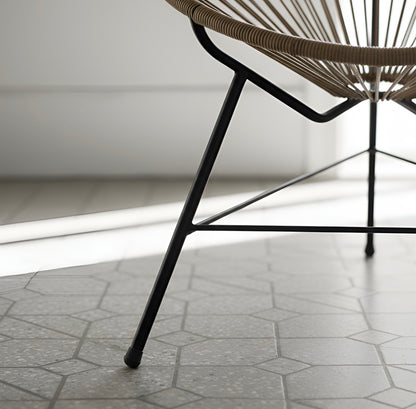 Silla Sillon Acapulco Simil Yute para Exterior o Interior