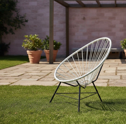 Silla Sillon Acapulco Simil Yute para Exterior o Interior