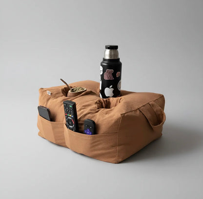 Almohadon Matero Porta Termo Y Mate Cama Calidad Premium